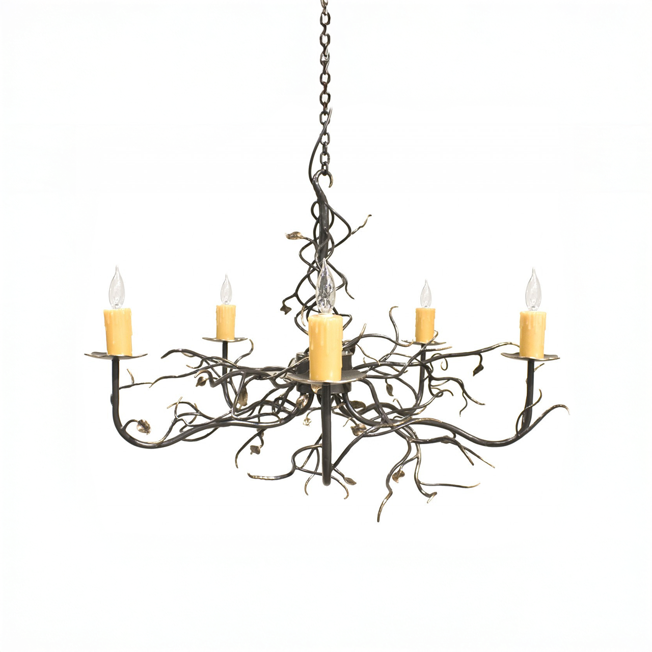 Urban Forge Violet Hill 5 Arm Chandelier