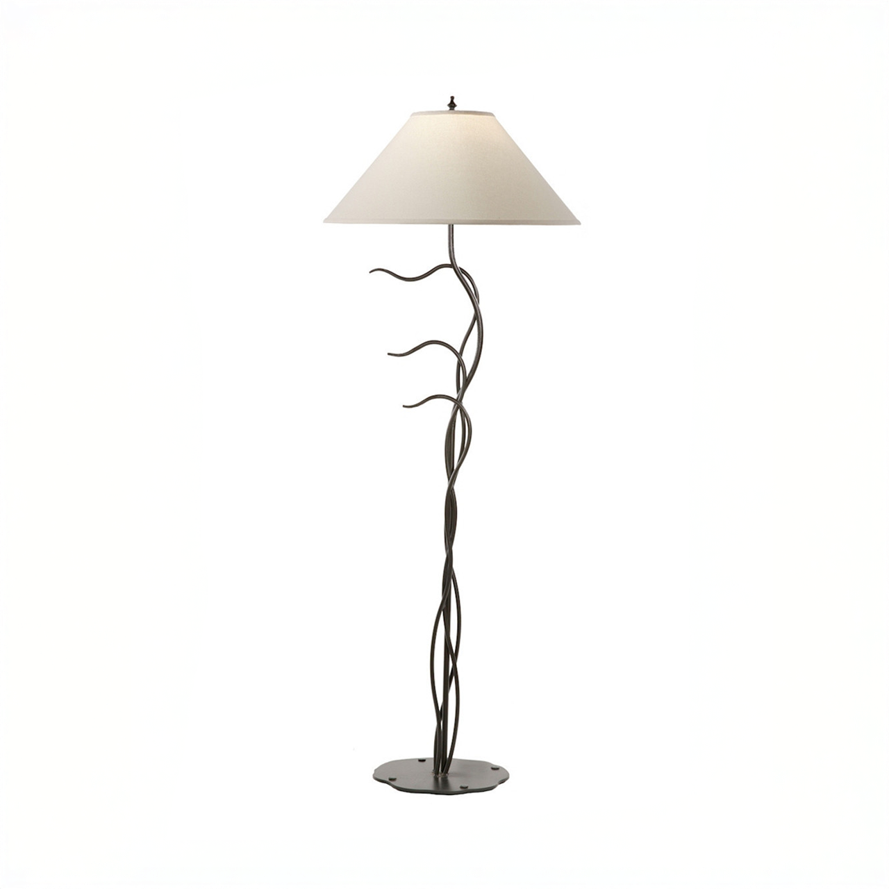 Urban Forge Windblown Iron Floor Lamp