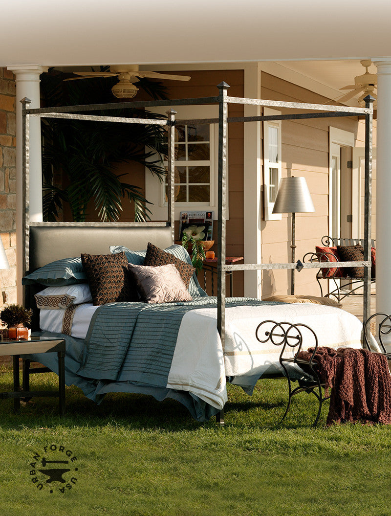 Urban Forge Blackwell Forged Iron Canopy Bed