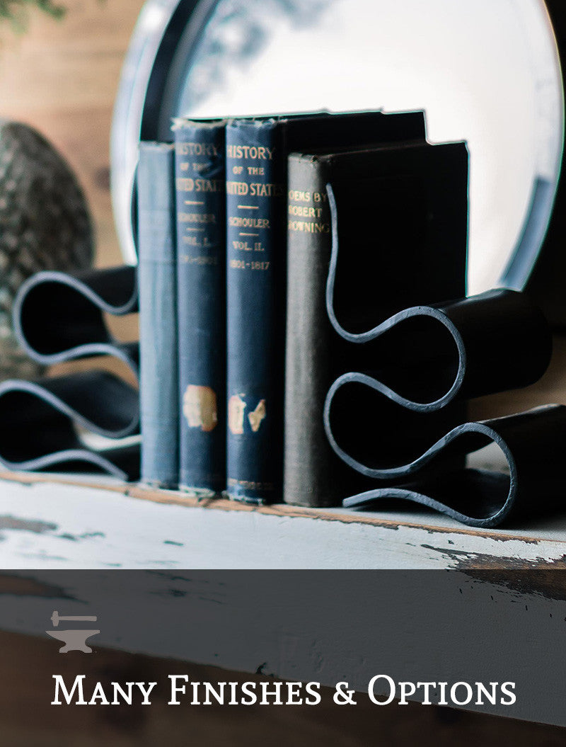 Urban Forge Forged Book Ends Set