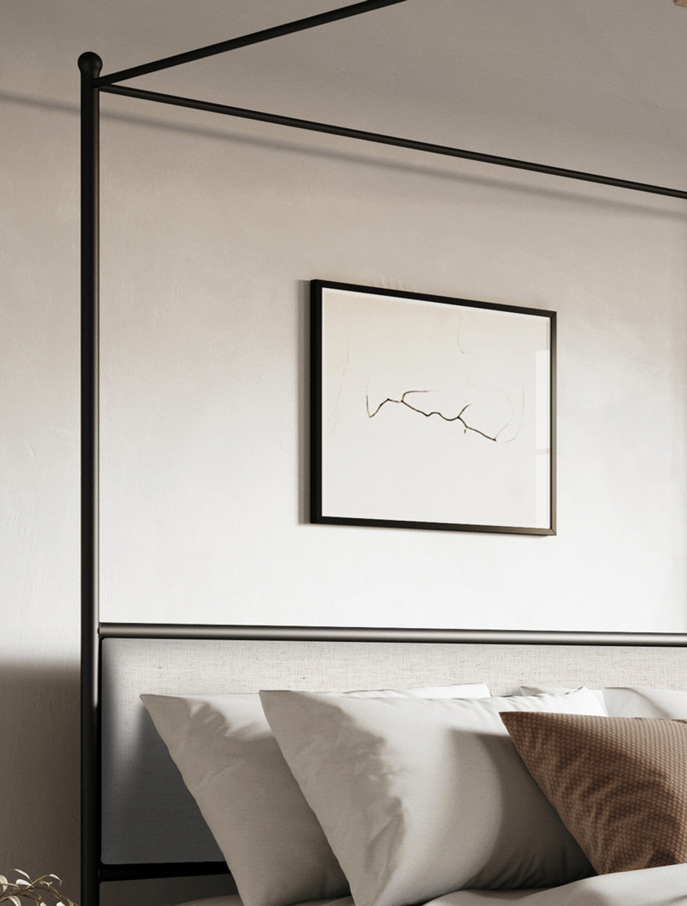 Corinth Iron Canopy Bed
