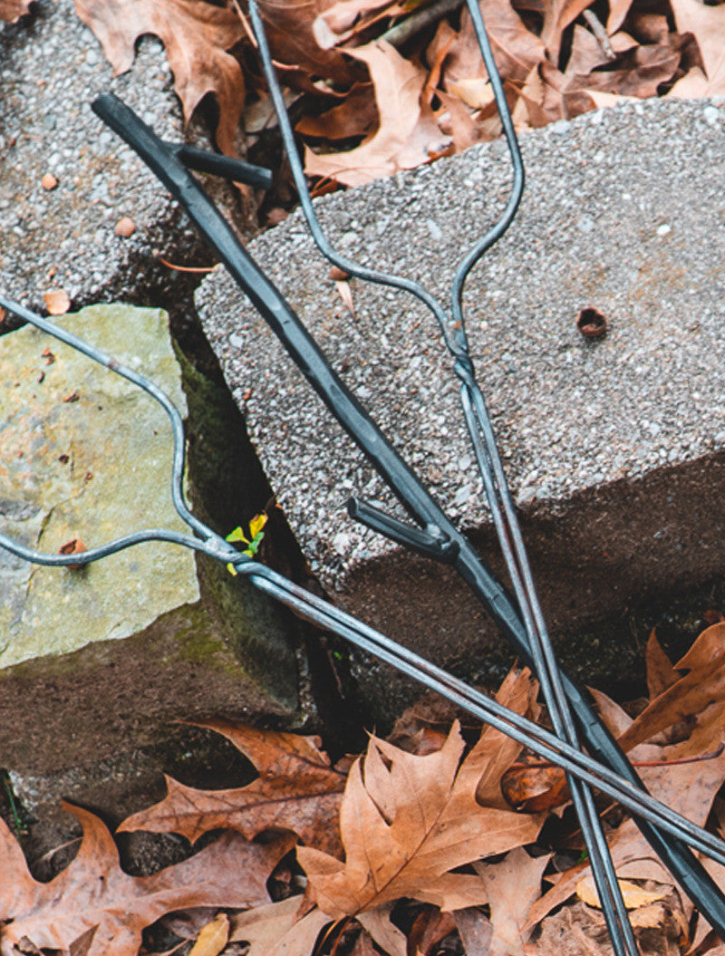 Urban Forge USA Hand Forged Fireplace Poker and Hot Dog Roasters Set