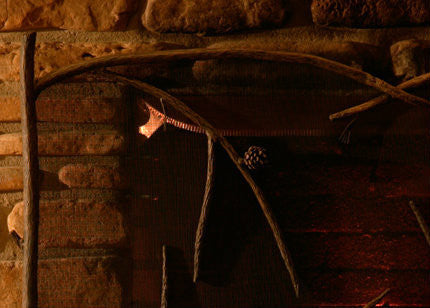 Urban Forge Evergreen Iron Single Panel Fire screen