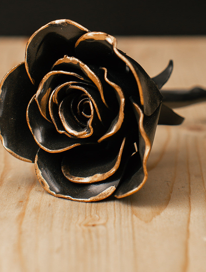Urban Forge Hand-Forged Rose Keepsake