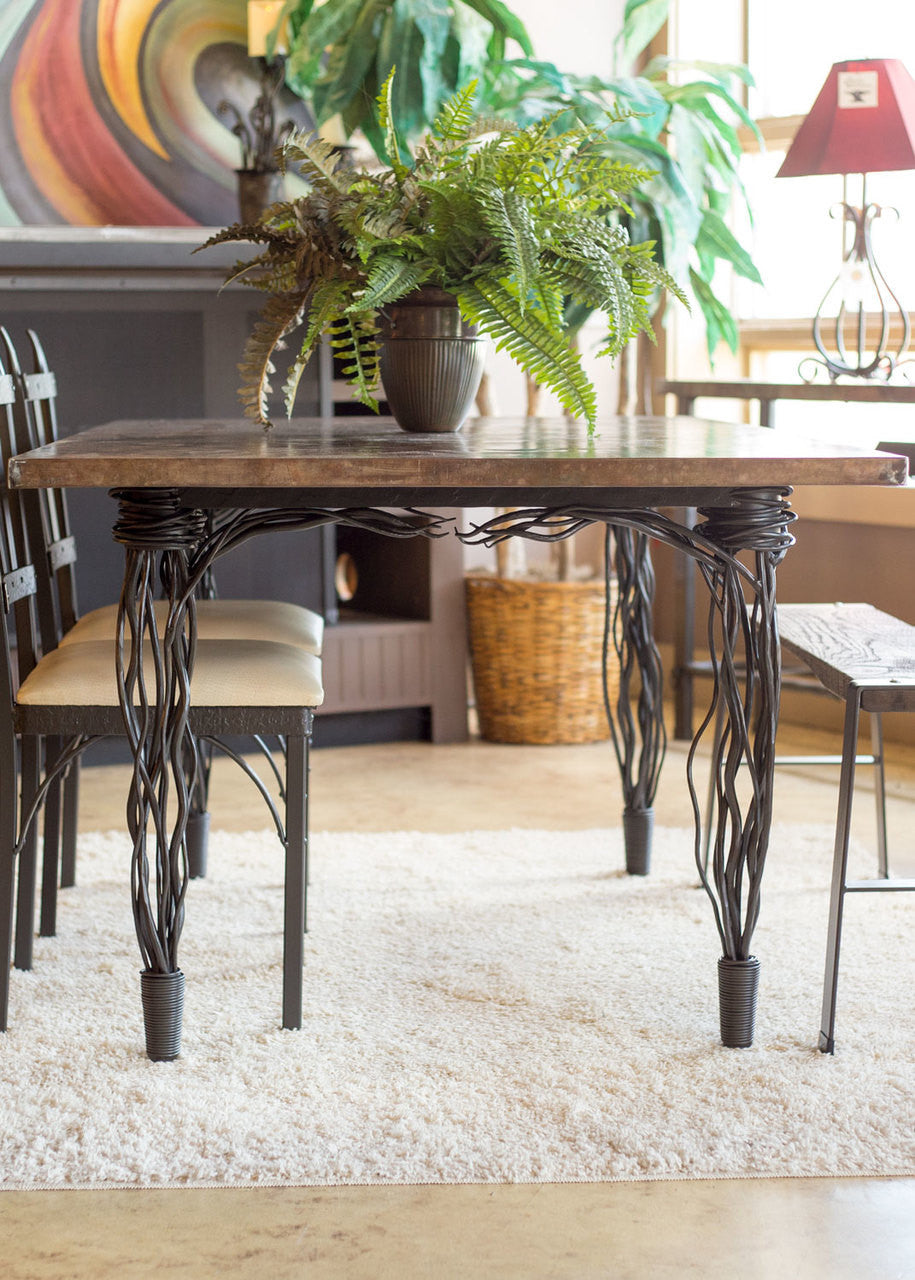 Urban Forge Black River Farm Dining Table