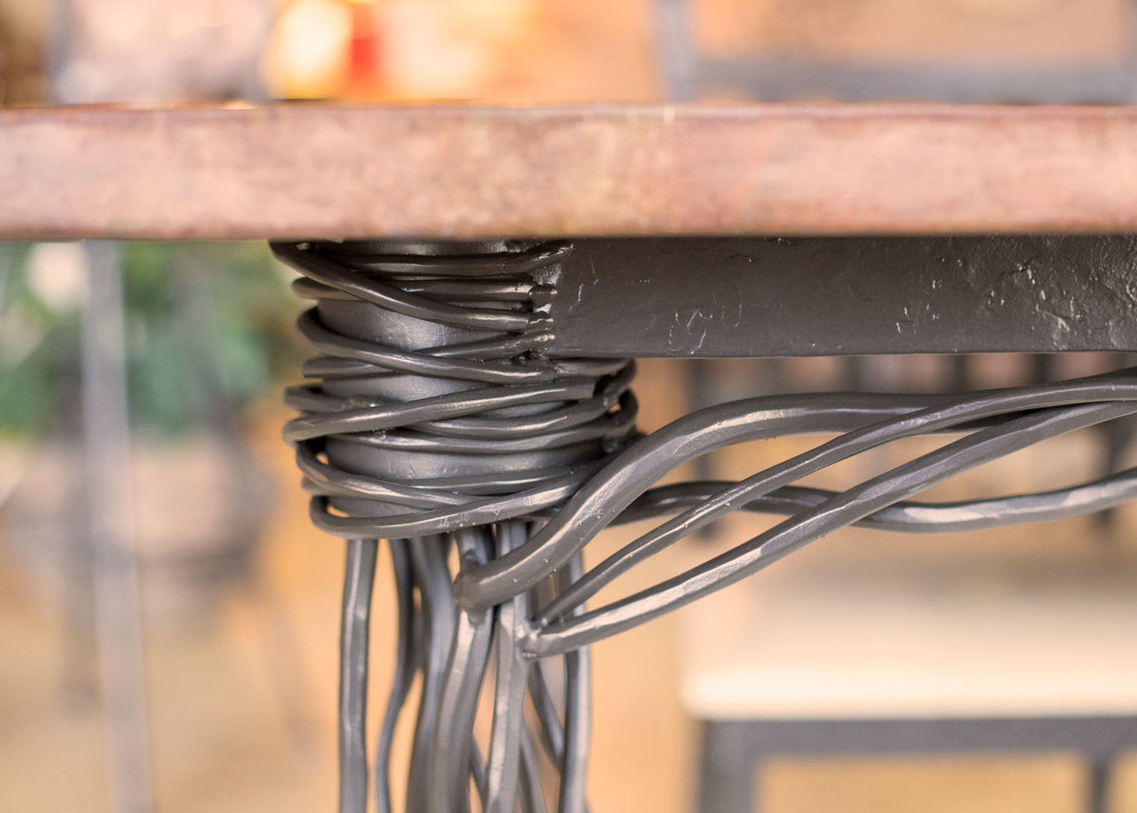 Urban Forge Black River Farm Dining Table