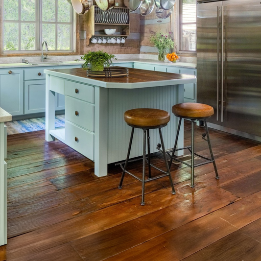 Urban Forge Seating Featured in North Carolina Cabin Kitchen