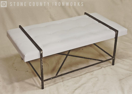 Custom Upholstered Coffee Ottoman