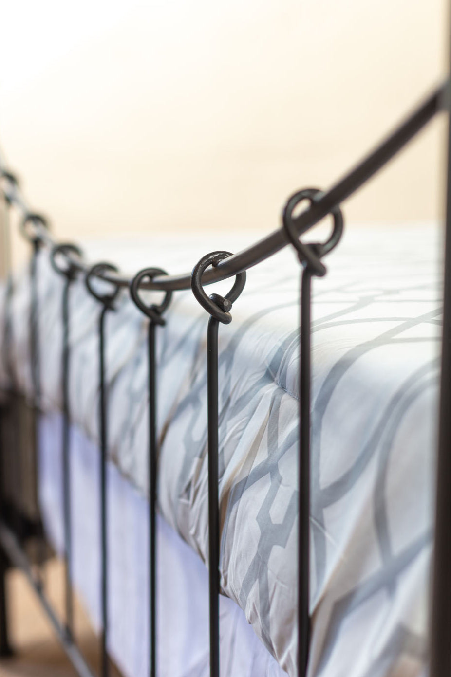 Knot Wrought Iron Bed