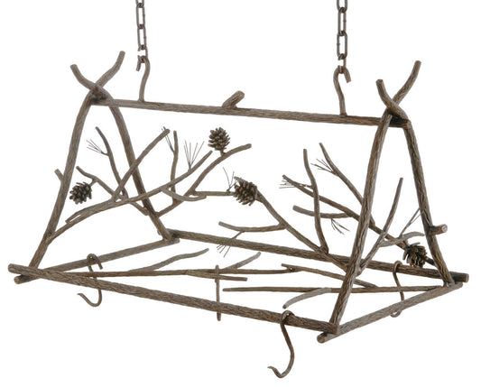 Urban Forge Custom Evergreen Triangle Pot Rack