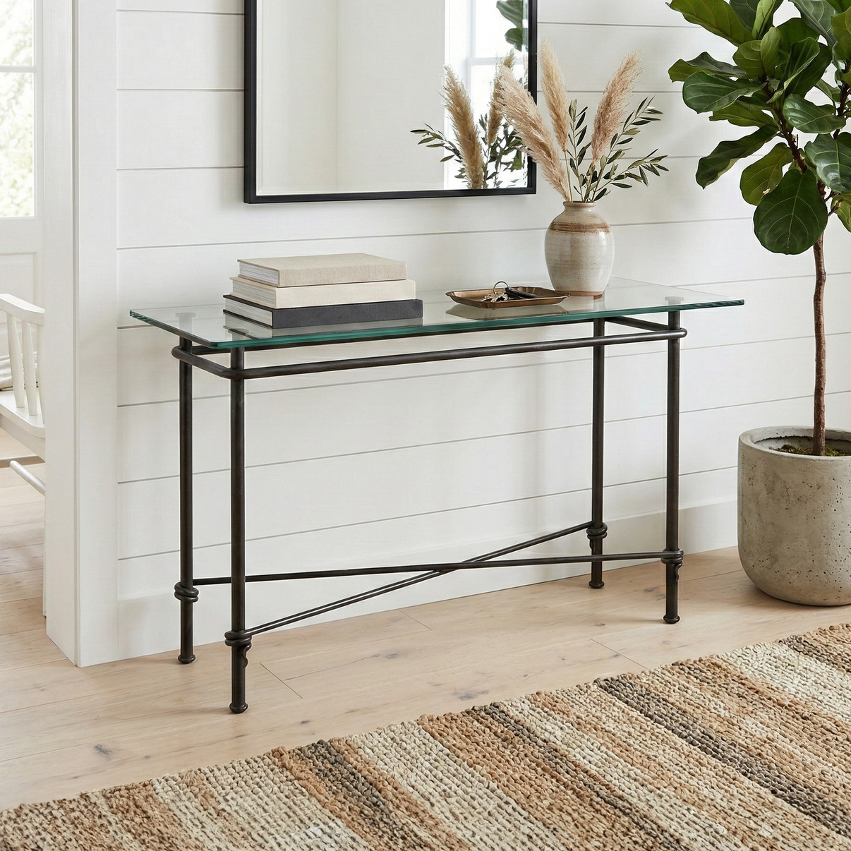 Ranch Hand Forged Iron Console Sofa Table – Urban Forge