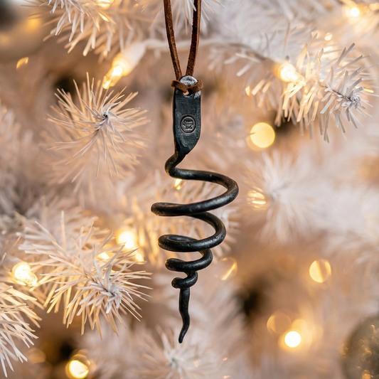 Blacksmith Spiral Ornament