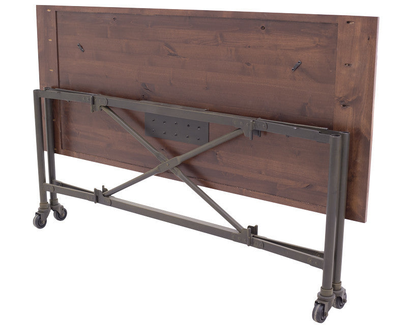 Urban Forge Railcar Folding Banquet Table