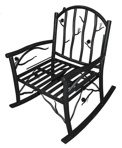 Custom Evergreen Rocking Chair