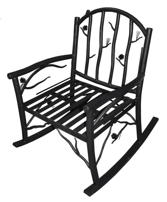 Custom Evergreen Rocking Chair