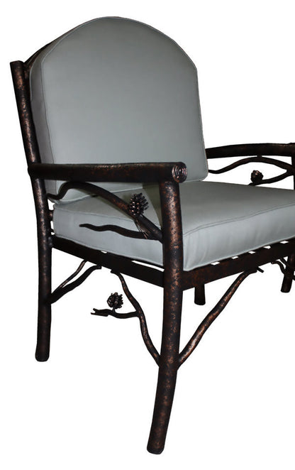 Custom Evergreen Side Chair