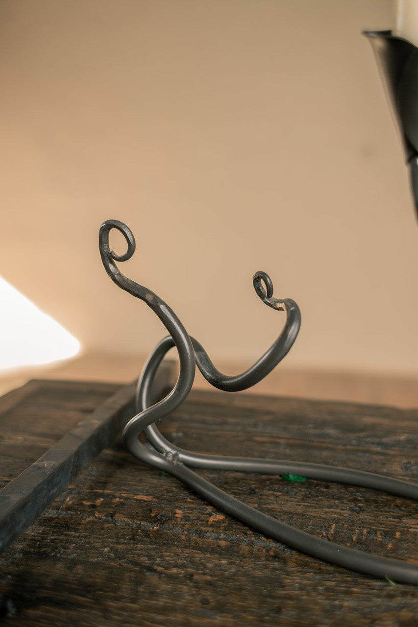 Urban Forge Ivy Iron Candle Holder Double