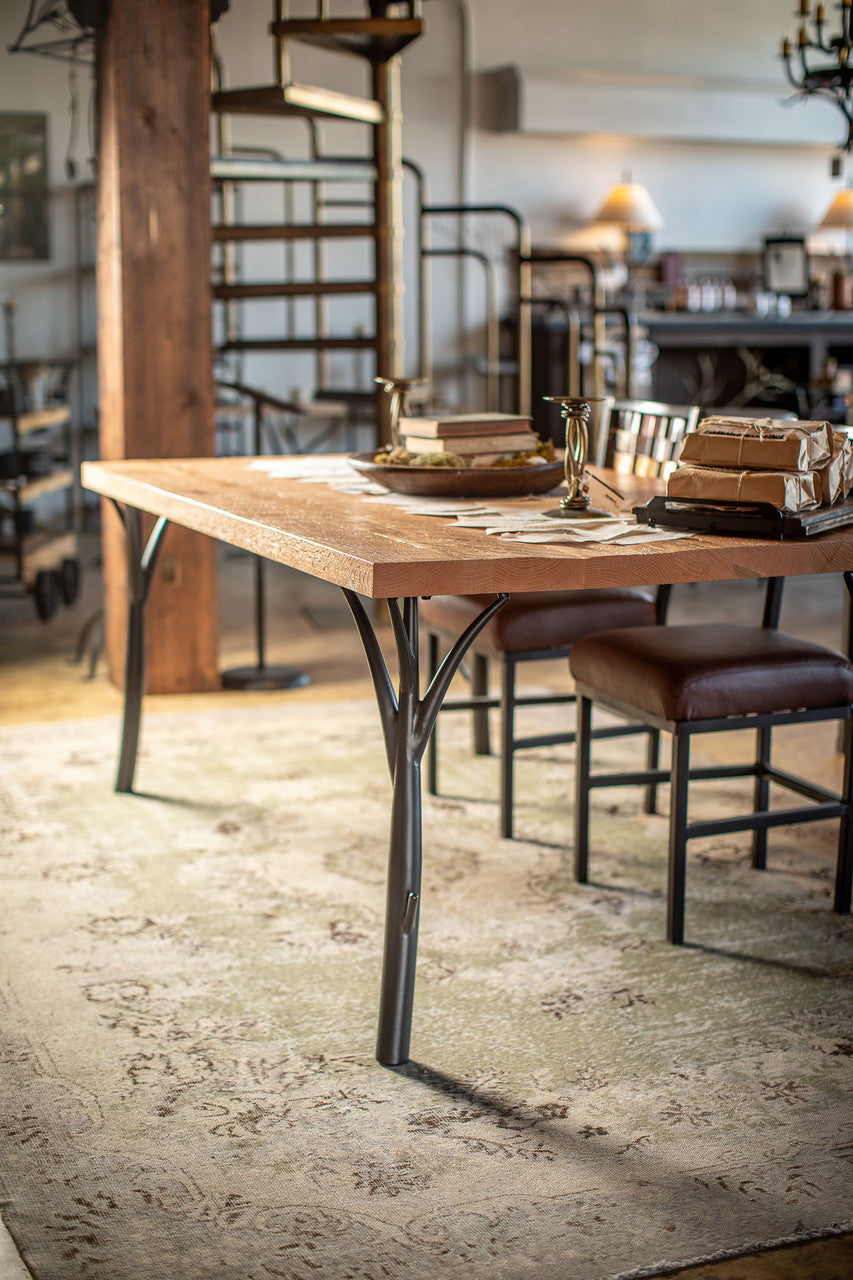 Urban Forge Driftwood Dining Table