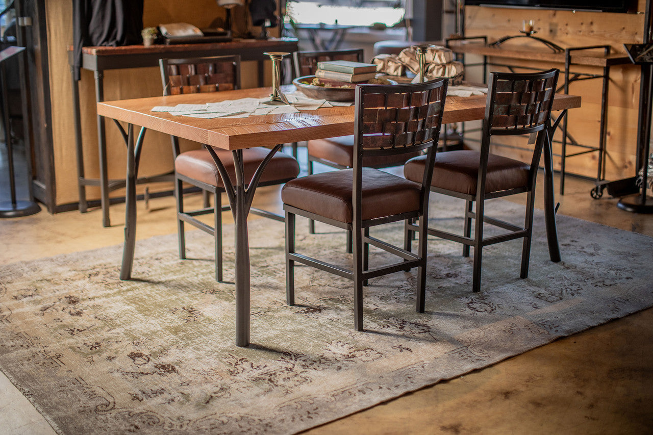 Urban Forge Driftwood Dining Table