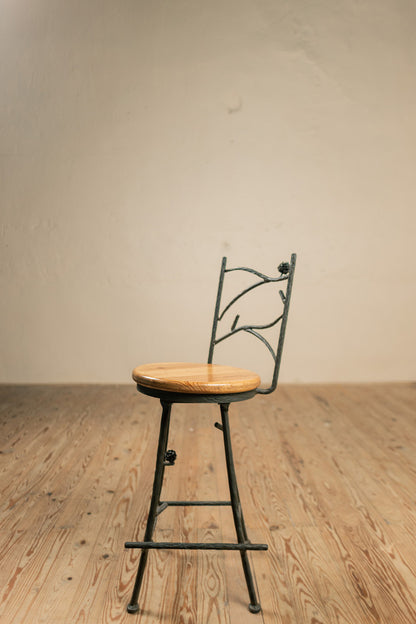 Urban Forge Evergreen Iron Stool
