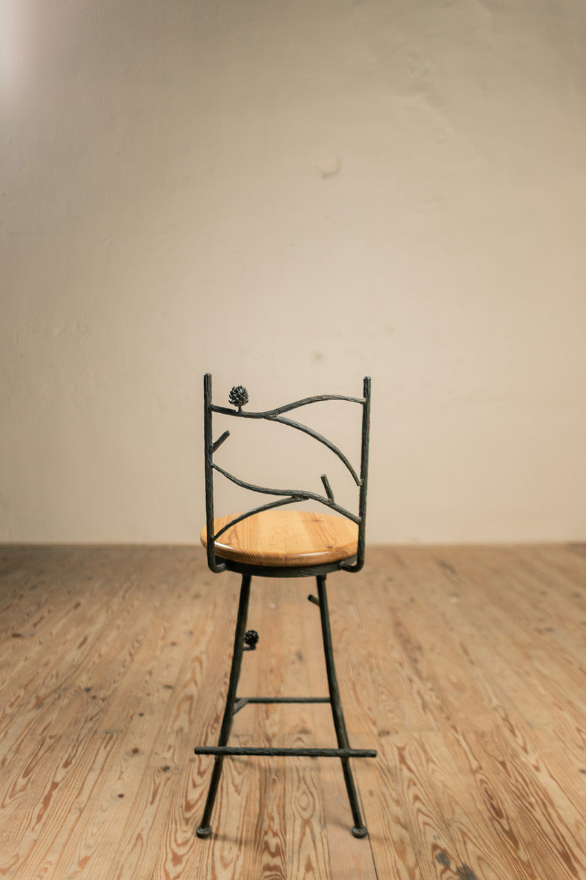Urban Forge Evergreen Iron Stool