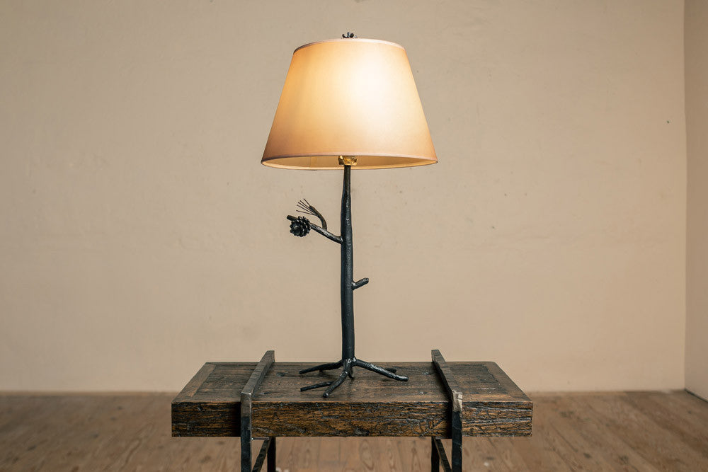 Urban Forge Evergreen Iron Table Lamp