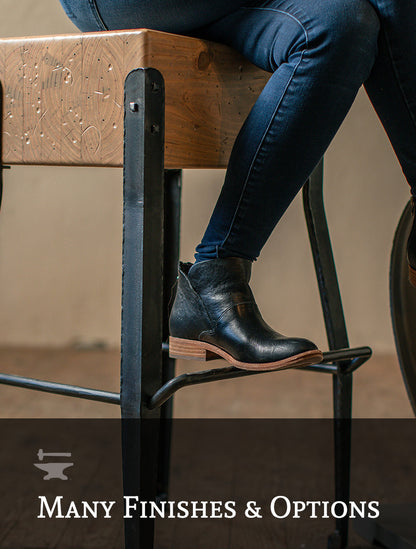 Urban Forge Foundry Hand-Forged Backless Stool