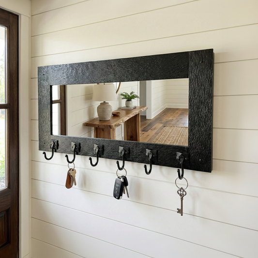 Huntington Wall Mirror Coat Rack
