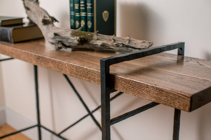 Urban Forge Meridian Design Console Table
