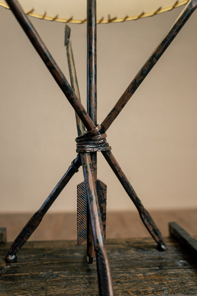 Urban Forge Ozark Iron Table Lamp