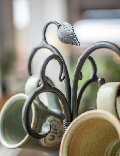 Urban Forge Sylamore Iron Mug Rack