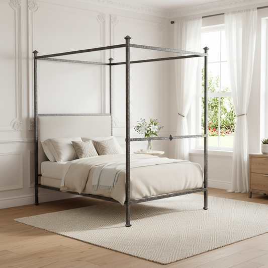 Blackwell Forged Iron Canopy Bed