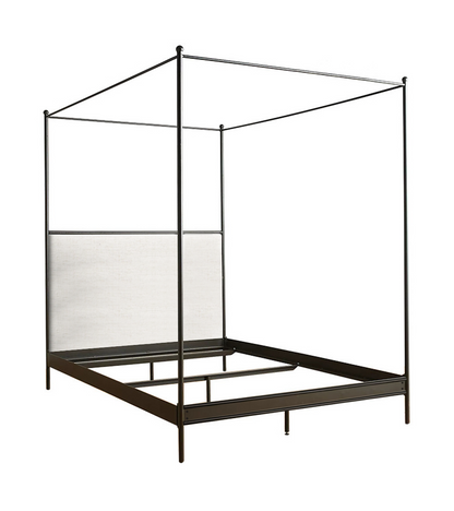Corinth Iron Canopy Bed