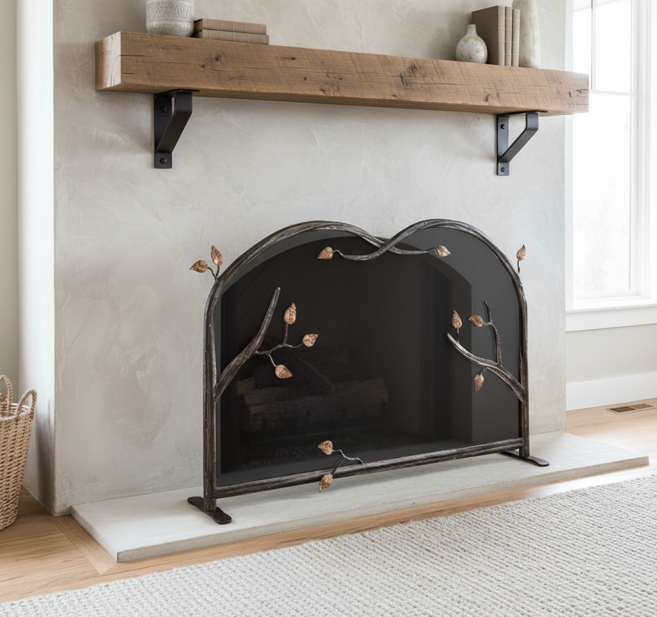 Select A Size - Elm Springs Fire Screen
