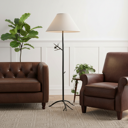 Evergreen Iron Floor Lamp