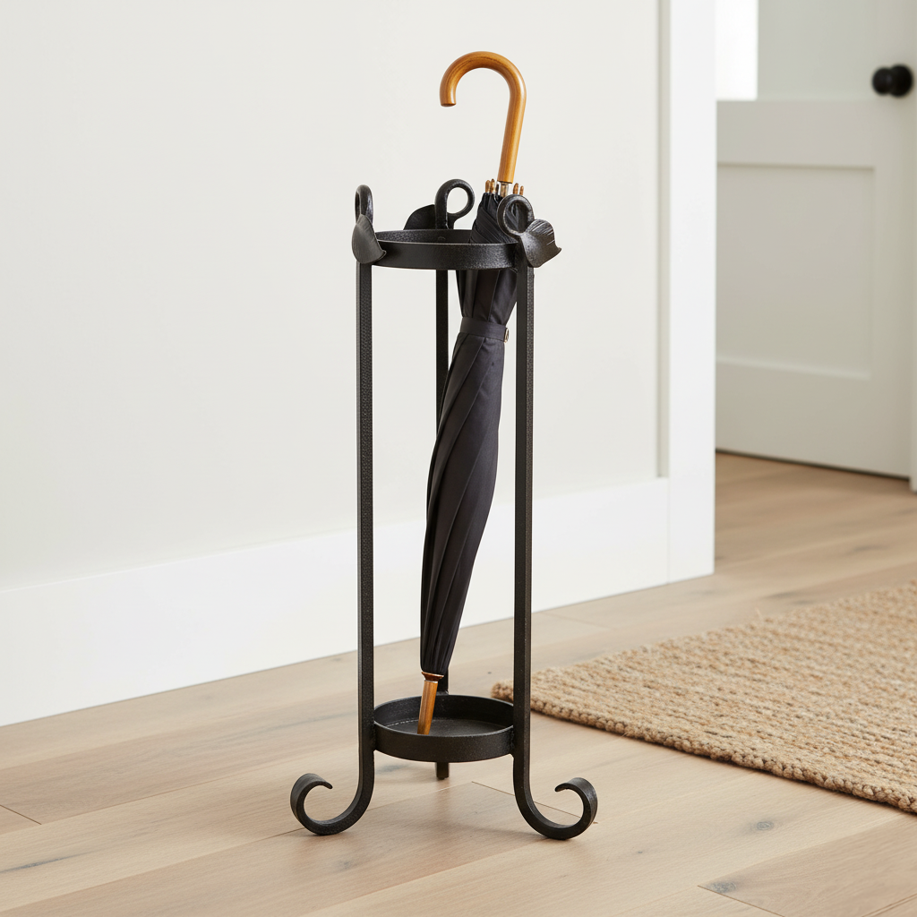 Urban Forge Leaf Umbrella Stand