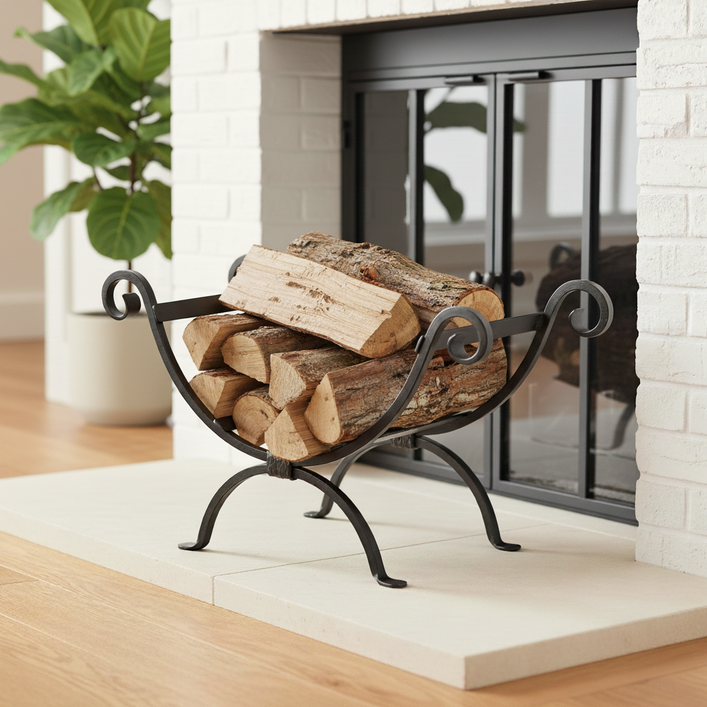 Urban Forge Meadow Log Basket