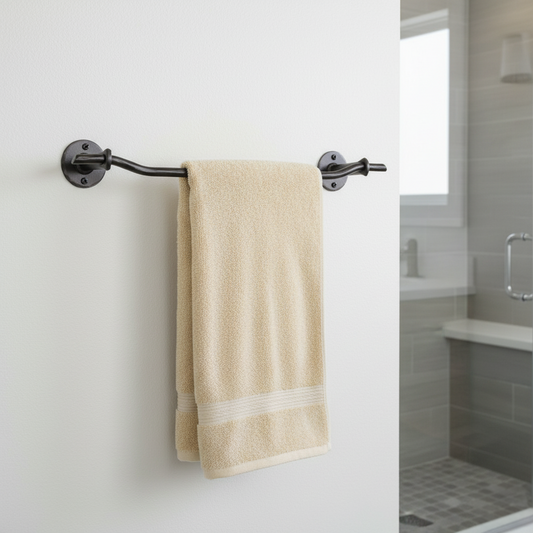 River Valley Blacksmith Iron Towel Bar
