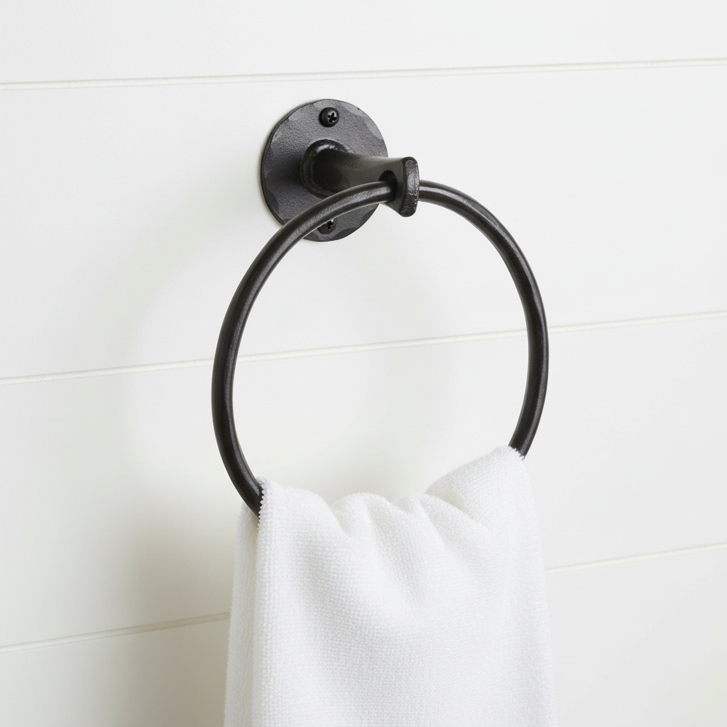 River Valley Iron Towel Ring