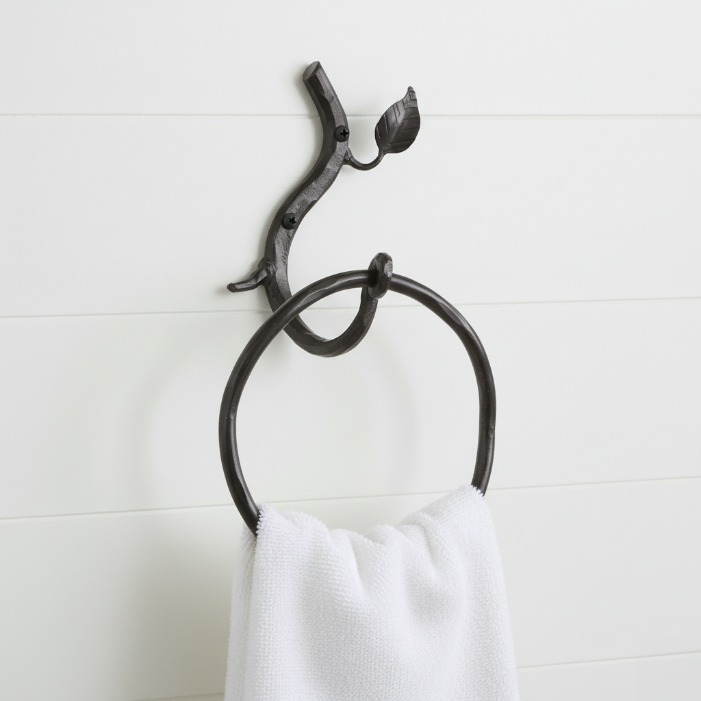 Sylamore Iron Towel Ring