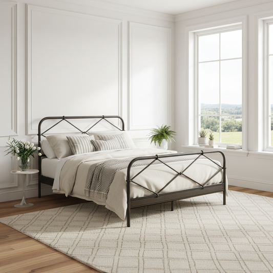 Twist Iron Bed