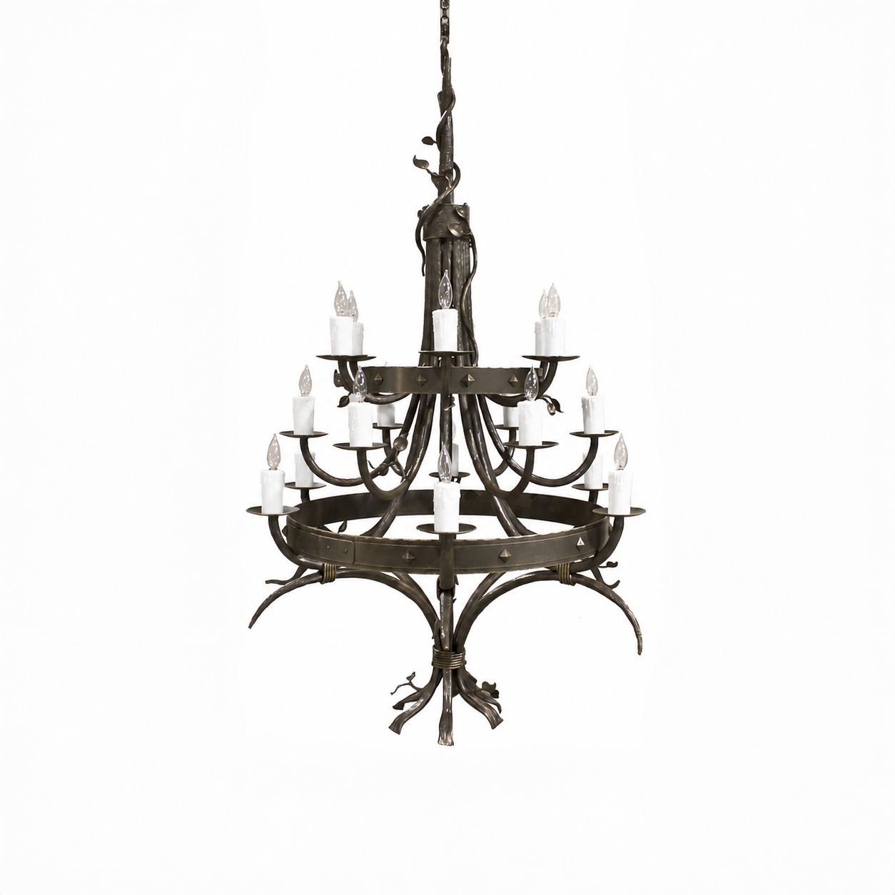 Elm Springs Iron Chandelier