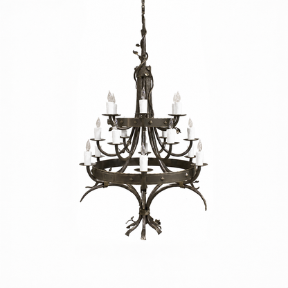 Elm Springs Iron Chandelier