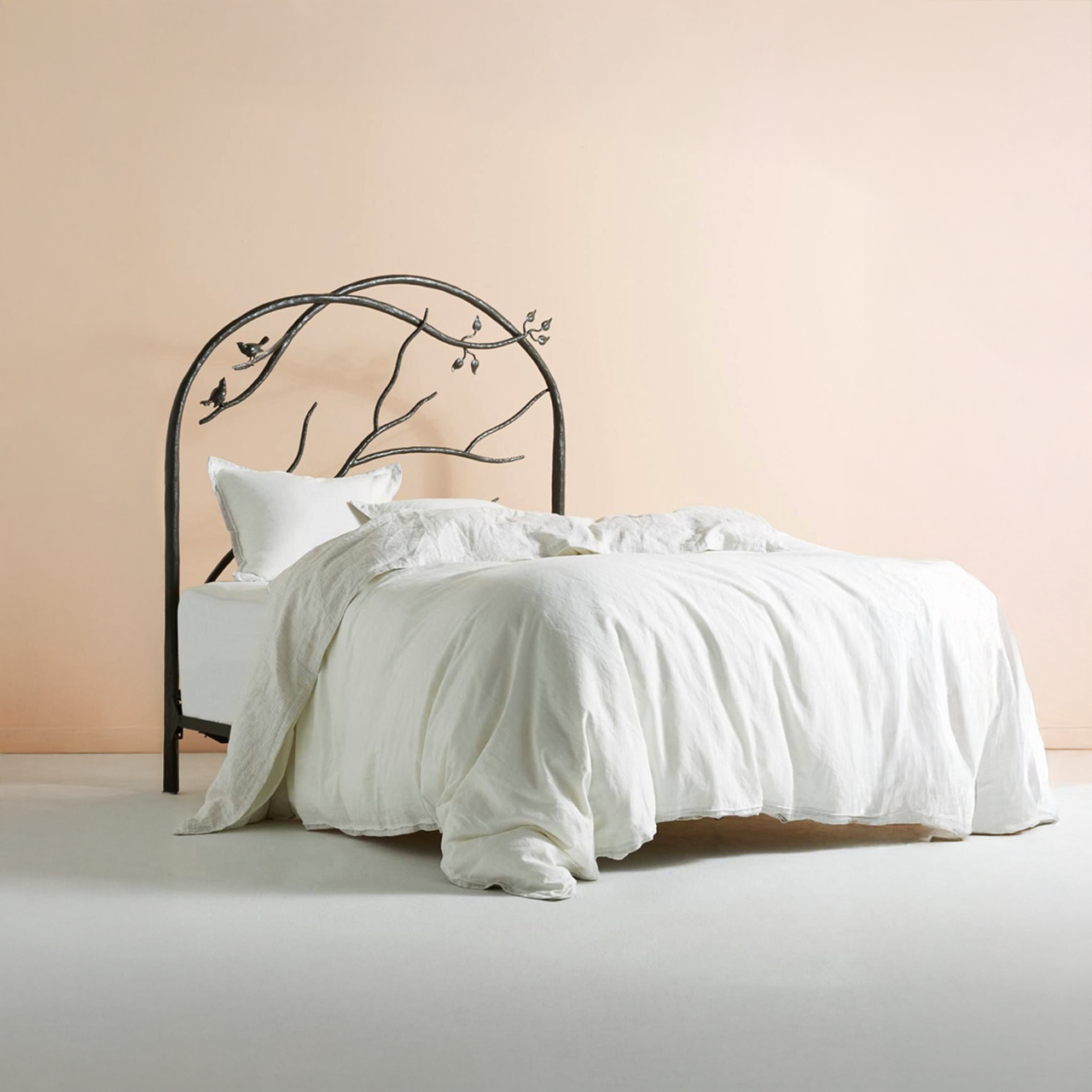 Forest Archway Hand-Forged Iron Bed