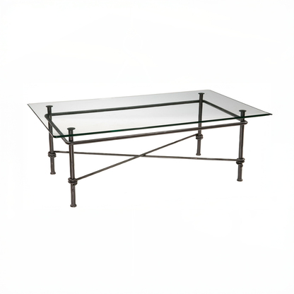 Urban Forge Big Spring Iron Coffee Cocktail Table