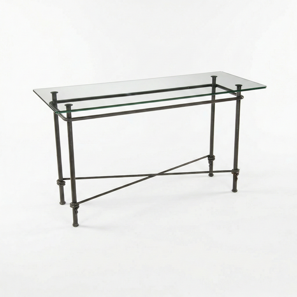 Ranch Hand Forged Iron Console Sofa Table – Urban Forge