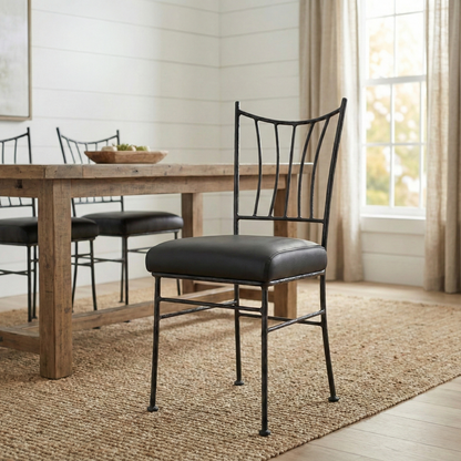 Big Spring Iron Side Chair