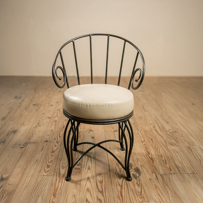 Urban Forge Caraway Iron Arm Chair
