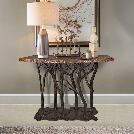 Urban Forge Elm Springs Console Table
