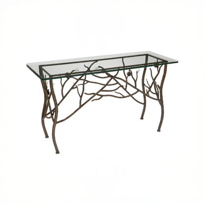 Urban Forge Evergreen Iron Console Table